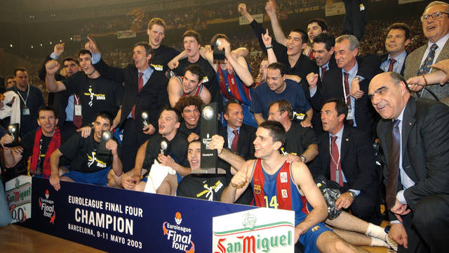 2003. Barça’s First Euroleague Basketball Title