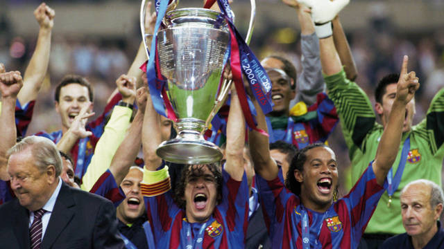 2006. Frank Rijkaard's Barcelona Wins its Second Champions League in Paris
