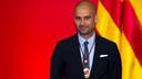 Guardiola receives Gold Medal from Parliament