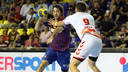FC Barcelona Intersport - Chambery Savoie (28-25) / FOTO: ÀLEX CAPARRÓS-FCB