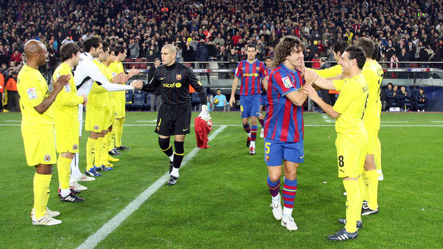FC Barcelona vs Villarreal in 2010 season PHOTO: MIGUEL RUIZ-FCB.