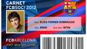 Renovación carnet de socio 2012 