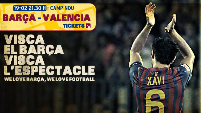 League Tickets: FC Barcelona  - Valencia 