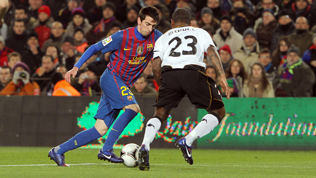 FC Barcelona - Valencia 8/02/2012 / PHOTO: MIGUEL RUIZ - FCB