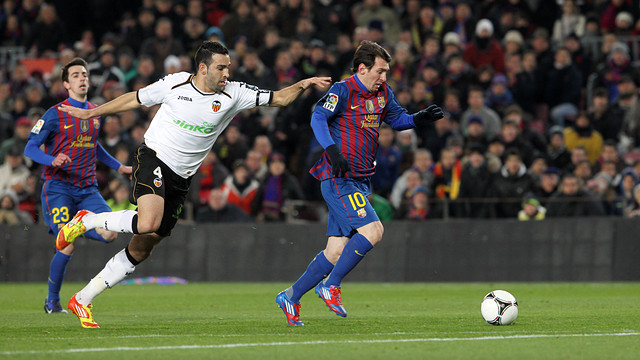 FC Barcelona - Valencia 8/02/2012 / PHOTO: MIGUEL RUIZ - FCB