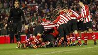 Athletic Club, after qualifying for the final. PHOTO: www.athletic-club.net
