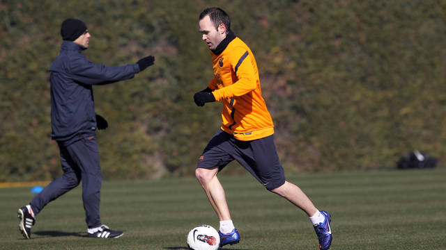 Entrenamiento 09/02/2012 / FOTO: MIGUEL RUIZ-FCB