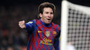 Leo Messi, celebrando un gol en el partido contra el Valencia / FOTO: MIGUEL RUIZ
