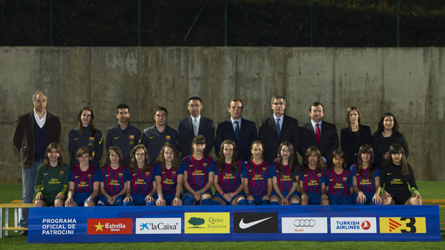 Futbol, Femení Infantil-Aleví