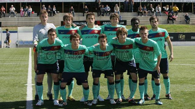 Badalona - FCB Juvenil A (1-1) / PHOTO: Eliberto Reverter - FCB