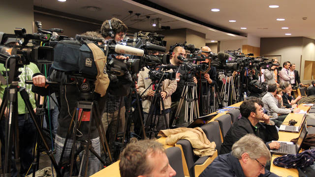 The Ricard Maxenchs press room. PHOTO: MIGUEL RUIZ-FCB.