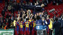 Guardiola, a Wembley. FOTO: MIGUEL RUIZ-FCB.