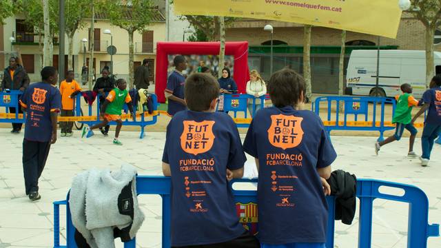 Festival FutbolNet a Banyoles. FOTO: Xavier Pérez