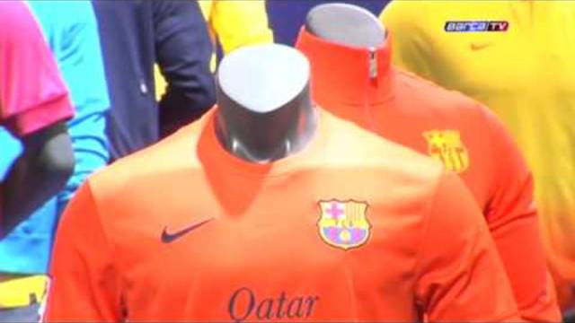 FC Barcelona- L'equipació de la temporada 2012/13