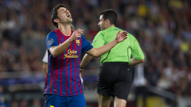David Villa. PHOTO ARXIU FCB.