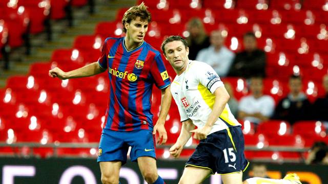 Henrique during the 2009/10 preseason. PHOTO: MIGUEL RUIZ-FCB.