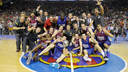 El Barça Regal celebra la seva 17ena Lliga / FOTO: MIGUEL RUIZ - FCB