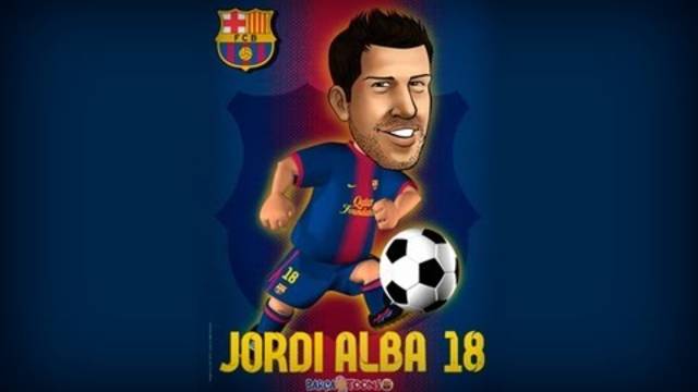 El Toon de Jordi Alba