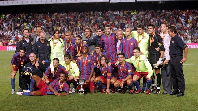 Xavi – a record title winner / PHOTO: Archive FCB