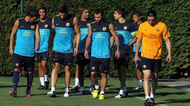 First training session under Tito Vilanova / PHOTO: MIGUEL RUIZ - FCB