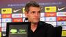 Tito Vilanova's first press conference as manager of FC Barcelona / PHOTO: MIGUEL RUIZ - FCB