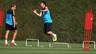 Carles Puyol i Gerard Deulofeu tornen als entrenaments / FOTO: MIGUEL RUIZ - FCB
