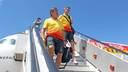 The team arrives in Tangier 