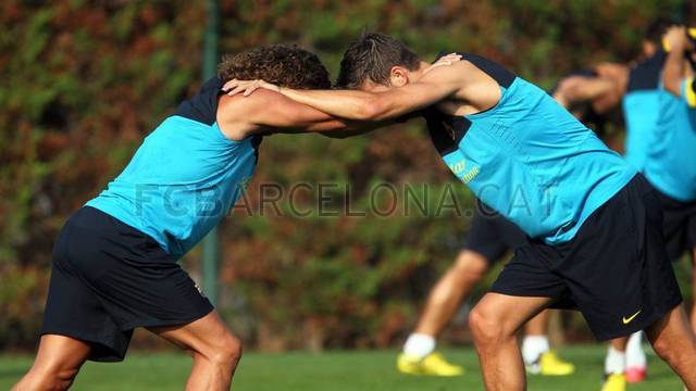 Premier entrainement de la journée / FOTO: MIGUEL RUIZ - FCB