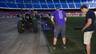 La nova gespa del Camp Nou / FOTO: ÁLEX CAPARRÓS - FCB