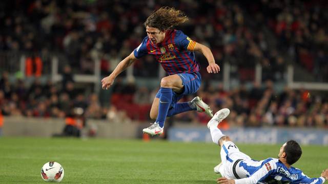 Cales Puyol in last year's match against Real Sociedad/ Photo - Miguel Ruiz - FCB