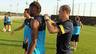 First training session of Song. IMAGE: MIGUEL RUIZ-FCB.