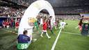 The other side of the match at the Bernabéu