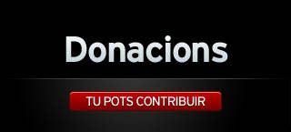 Donacions. Tu pots contribuir