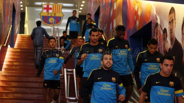 Training session 19/9/12. FOTO: MIGUEL RUIZ-FCB.