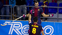 Panadero and Marc Torra / PHOTO: ARCHIVE FCB