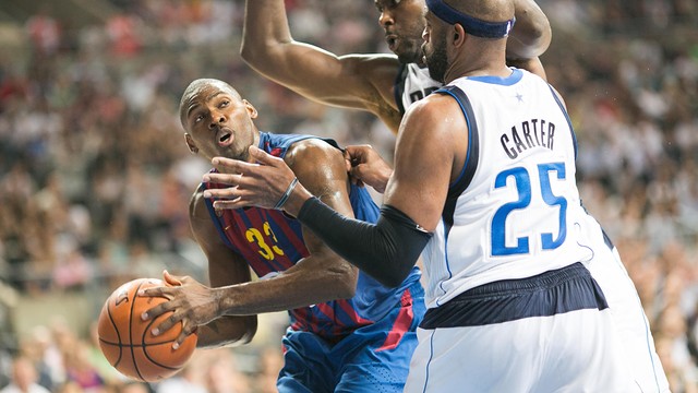 Mickeal was one of the best players at the Sant Jordi / PHOTO: GERMÁN PARGA-FCB