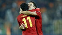 Pedro and Xavi / FOTO: CARMELO RUBIO