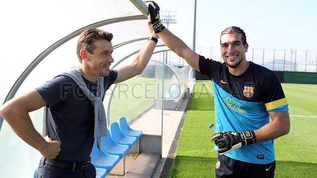 Training session 24/10/12. FOTO: MIGUEL RUIZ-FCB.