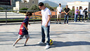 Gabriel fa una sotana a Messi / FOTO: MIGUEL RUIZ - FCB