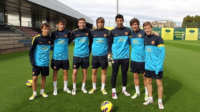 Training session. IMAGE: MIGUEL RUIZ-FCB. 