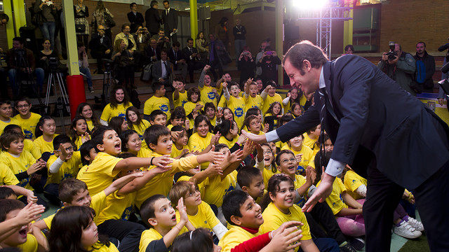 Sandro Rosell / PHOTO: ÀLEX CAPARRÓS / FCB