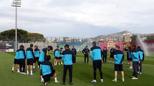 Training session 09/11/12. FOTO: MIGUEL RUIZ-FCB.