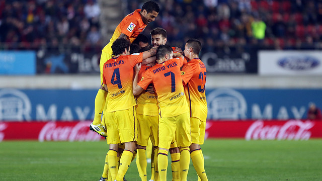 Tenth league win in numbers / PHOTO: MIGUEL RUIZ - FCB