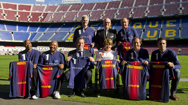 The inauguration of The Laureus Sport for Good Foundation / FOTO: ÁLEX CAPARRÓS-FCB