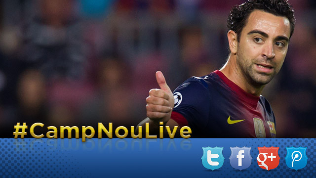 #CampNouLive amb Xavi Hernández