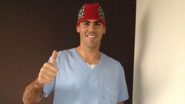 Foto publicada per Víctor Valdés a Twitter.