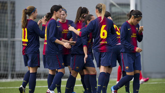 Barça's Women's Team defeat Levante Las Planas (4 0)   FC Barcelona  fc barcelona women's team