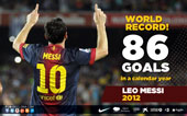 record 86 goals