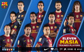 eleven masia trained players