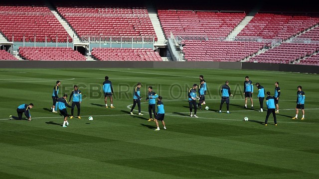 Entrenament 10/01/2013 / FOTO: MIGUEL RUIZ - FCB